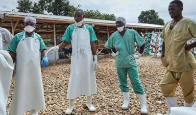 Los médicos en la República del Congo.