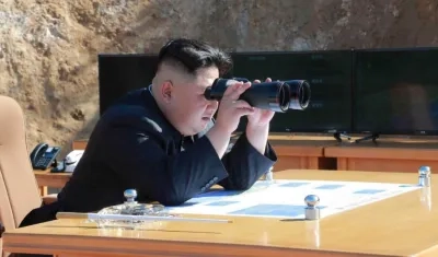 El líder norcoreano Kim Jong-un.