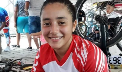 Sharid Fayad, corredora del Atlántico. 