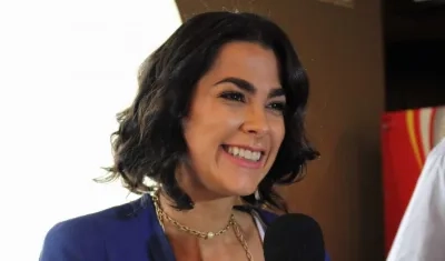 La actriz barranquillera Stephanie Abello.