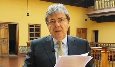 Canciller Carlos Holmes Trujillo.
