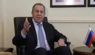 Serguéi Lavrov, ministro de Asuntos Exteriores de Rusia.