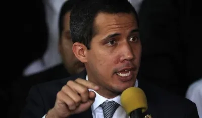 Juan Guaidó, presidente de la Asamblea Nacional de Venezuela.