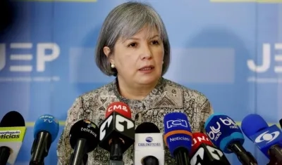 Patricia Linares, presidenta de la JEP.