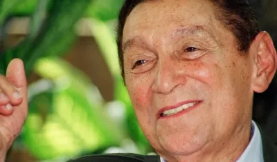 El compositor Rafael Escalona.