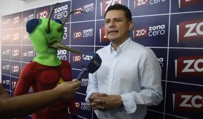 El secretario de Salud del Atlántico, Armando De La Hoz.