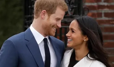 Príncipe Enrique y su esposa Meghan Markle.