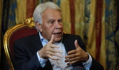 El expresidente del Gobierno de España, Felipe González.