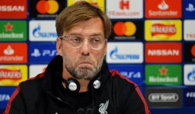 El técnico del Liverpool, Jürgen Klopp.