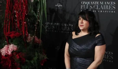 La autora de "Cincuenta sombras de Grey", E.L. James.