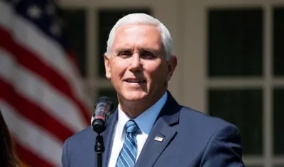 El vicepresidente estadounidense, Mike Pence.