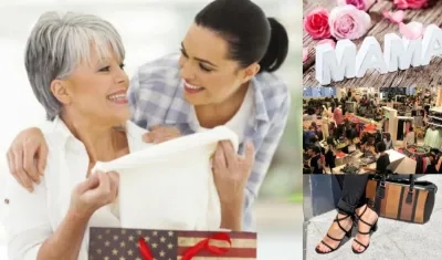 Para mamá hay muchos obsequios en el comercio.