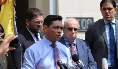 Carlos Vecchio, representante en EE.UU. de Juan Guaidó.