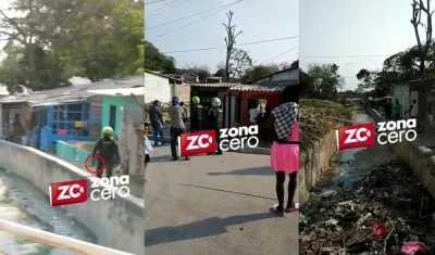 Momentos del abuso de autoridad de la Policía.