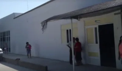 Clínica Adela de Char de Soledad a donde fue llevada la víctima.
