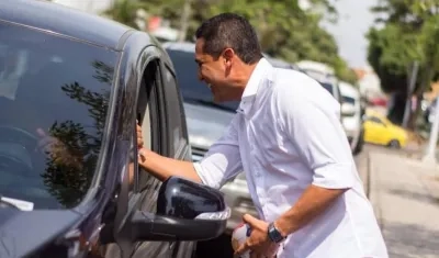 El precandidato a la Gobernación del Atlántico, Pedro Lemus.