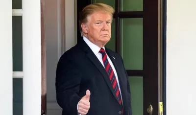 Donald Trump, presidente de Estados Unidos. 