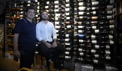 Ignacio Gonzáles Viggiano y su hijo, Alejandro González De La Peña.