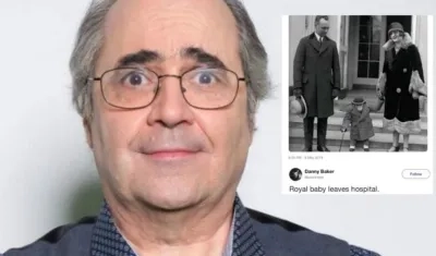 Danny Baker, el periodista de la BBC despedido.