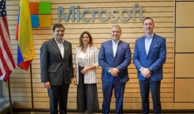 El Presidente Duque en Microsoft.