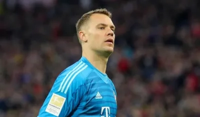 Manuel Neuer, arquero del Bayern Múnich. 