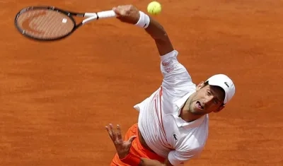 Novak Djokovic, tenista serbio.  