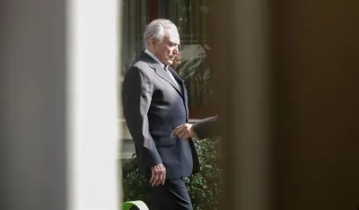 El expresidente de Brasil, Michel Temer.