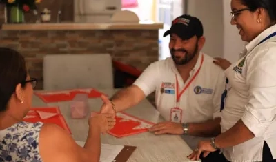 Funcionarios de la Supernotariado.