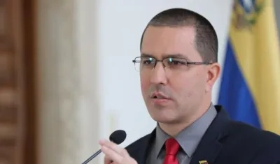 El canciller de Venezuela, Jorge Arreaza.