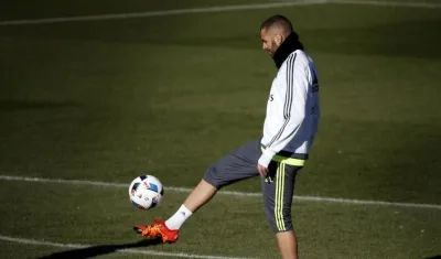 Karim Benzema, delantero francés. 
