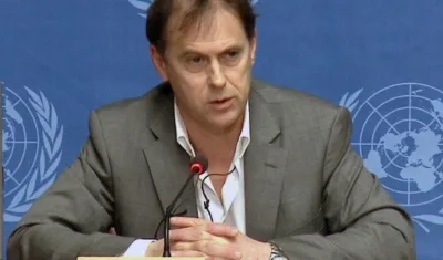 Rupert Colville, Oficina de Derechos Humanos de Naciones Unidas.