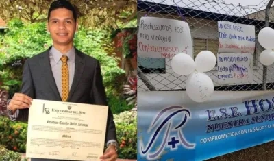 Cristian Camilo Julio Arteaga fue asesinado en El Bagre, Antioquia.