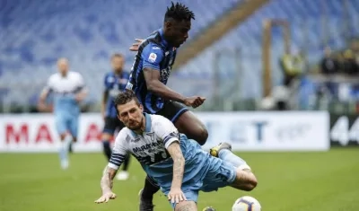 Duvan Zapata, delantero colombiano. 