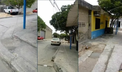 Cables caídos que tienen sin energía a usuarios de La Pradera desde hace tres días.