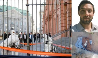 La Policía argentina detuvo a Francisco Ariel Muñiz y lo puso a disposición judicial, por intentar entrar con un arma a la Casa Rosada.