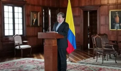 Carlos Holmes Trujillo, canciller colombiano.