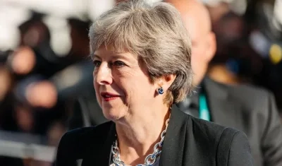 La primera ministra Theresa May.