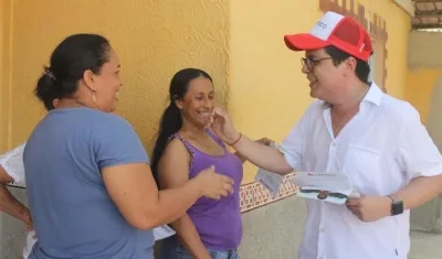 Alfonso De la Cruz, precandidato Liberal a la Gobernación del Atlántico.