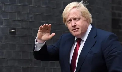  El exministro británico Boris Johnson.