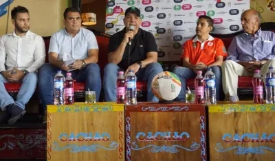 La presentación del evento.