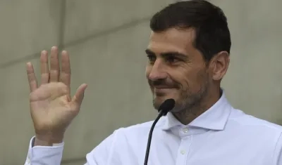El portero español Iker Casillas.