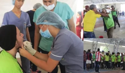 Los recuperadores recibieron servicios de medicina general, medicina interna, salud oral y asesorías jurídicas.