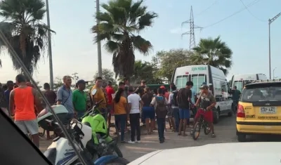 Lugar de los hechos.