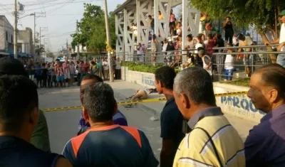 El presunto delincuente aún continúa sin identificar plenamente.