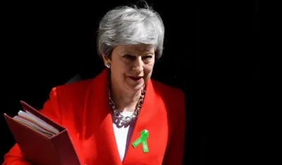 La primera ministra británica, Theresa May.