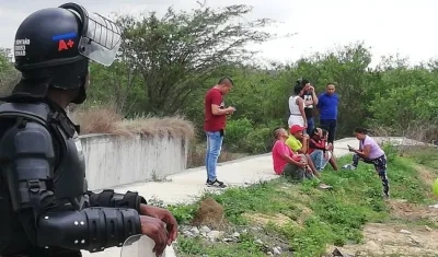 Familia de María José Ortega en medio del dolor.