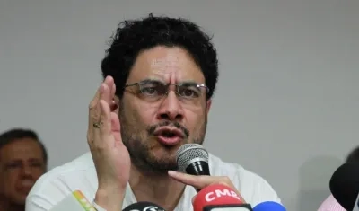 El senador de izquierdas Iván Cepeda