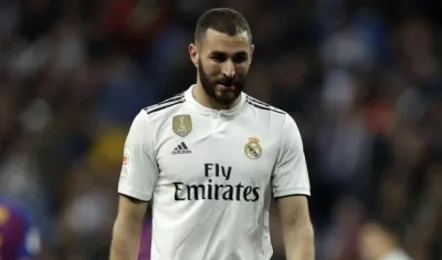 El delantero francés Karim Benzema.