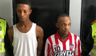 Capturados por riña en Villa San Pedro II.