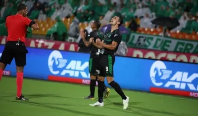 El delantero argentino Juan Ignacio Dinenno.